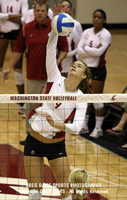 Meagan Ganzer - Wasington State volleyball